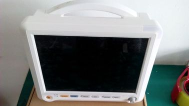 6 المواصفات القياسية آلة مراقبة المريض المحمولة مع شاشة LCD ملونة 12.1 بوصة