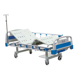 2 كرنك يدوي سرير طبي كهربائي سرير مستشفى كهربائي مع سكك جانبية قابلة للطي
